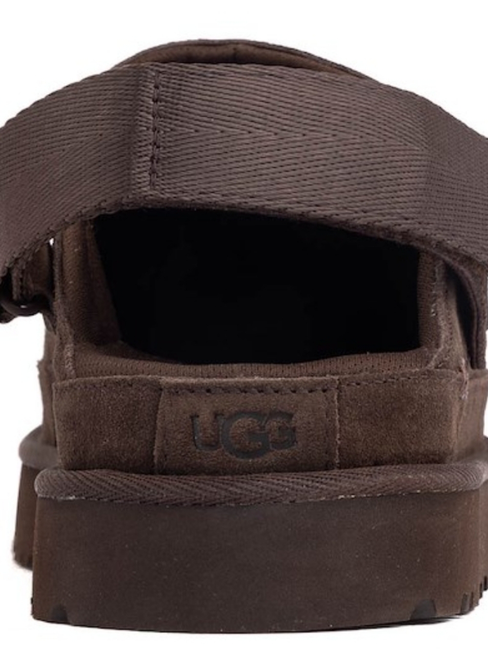  UGG® Goldenstar Clog - Dusted Cocoa Suede Slip-Ons Wmn's Size 10 Used Exc - Picture 3 of 12